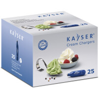 Naboje Do Syfonu Do Bitej Śmietany 25Szt. Kayser - Kayser