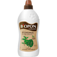 Bopon Natural - Nawóz Typu Biohumus Do Roślin Zielonych Płyn 1L - BOPON