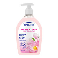 On Line Mydło Kremowe Magnolia&Lotos 500 Ml Dozownik - ON LINE