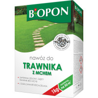 Bopon - Nawóz Do Trawnika Z Mchem Granulat 1Kg - BOPON