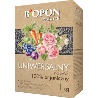 Bopon Natural - Uniwersalny Nawóz 100% Organiczny Granulat 1Kg - BOPON