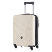 Walizka Semi Line T5747-1 - 55X40X22 Cm Ecru - Semi Line