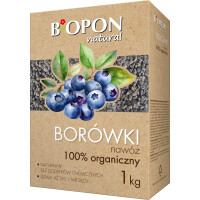 Bopon Natural - Borówki Nawóz 100% Organiczny Granulat 1Kg - BOPON
