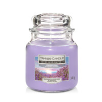 Świeca W Szkle Yankee Candle Home Inspiration Lavender Beach 340G - Yankee Candle Home Inspiration