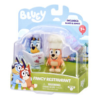 Bluey Figurka Ekskluzywna Restauracja 2 Pak - Bluey