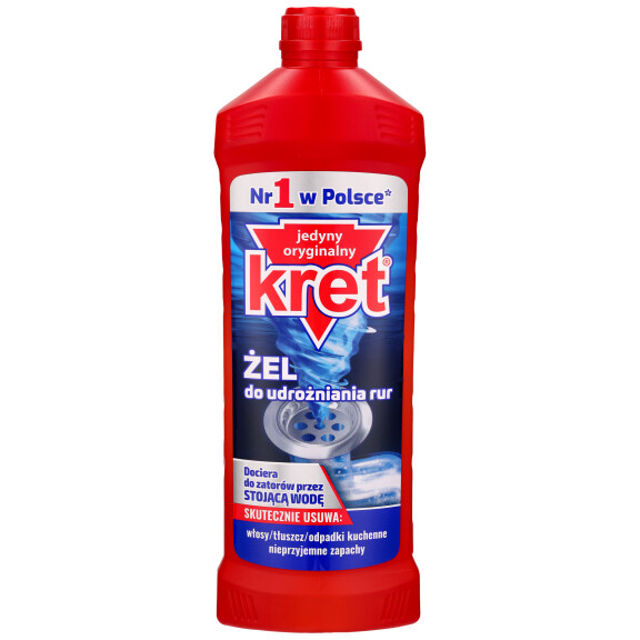 Kret Żel Do Udrożniania Rur 1Kg - Kret