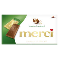Merci Czekolada Orzechowa-Migdałowa 100G - Merci