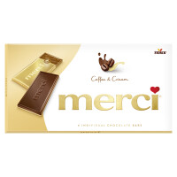 Merci Czekolada Kawowo-Śmietankowa 100G - Merci