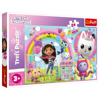 Trefl Puzzle 24 Maxi - Koci Domek Gabi - Trefl