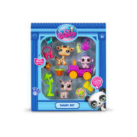 Littlest Pet Shop Zestaw Safari 3 Figurki - Littlest Pet Shop