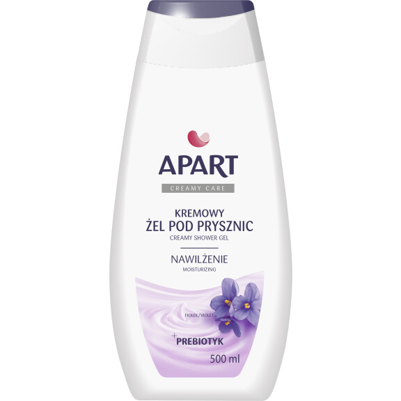 Apart Creamy Care Kremowy Żel Pod Prysznic 500Ml Fiołek - APART