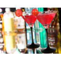 Kieliszek Martini 260Ml Czarna Nóżka - ROYAL LEERDAM