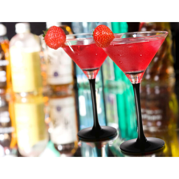 Kieliszek Martini 260Ml Czarna Nóżka - ROYAL LEERDAM