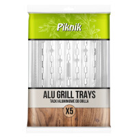 Tacka Aluminiowe Do Grilla 5 Sztuk Piknik - PIKNIK