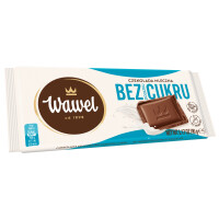 Wawel Czekolada Mleczna Bez Dodatku Cukru 90G - Wawel
