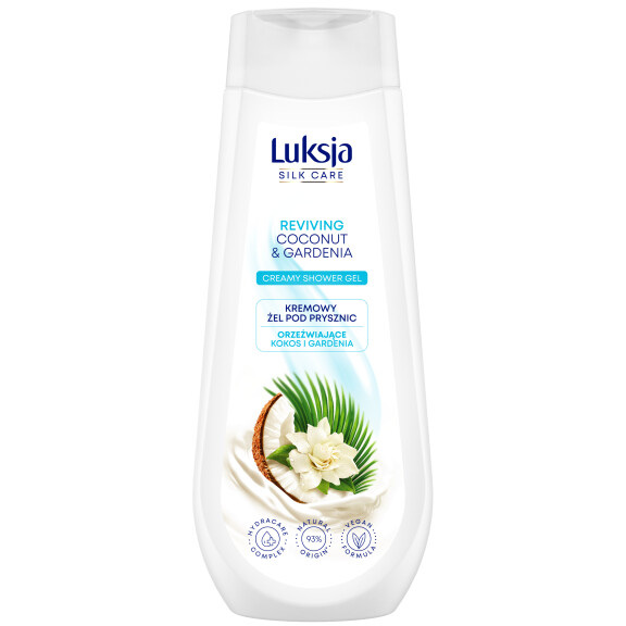 Luksja Silk Care Kremowy Żel Pod Prysznic Kokos I Gardenia 500 Ml - Luksja