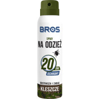 Bros Spray Na Odzież- Odstrasza I Zabija Kleszcze 90Ml - BROS