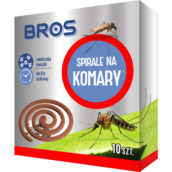 Bros Spirale Na Komary 10Szt - BROS