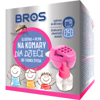 Bros Elektro + Płyn Na Komary Dla Dzieci 40Ml - BROS