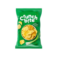 Crunch Bite Chipsy Ziemniaczane O Smaku Zielonej Cebulki 140 G - Crunch Bite