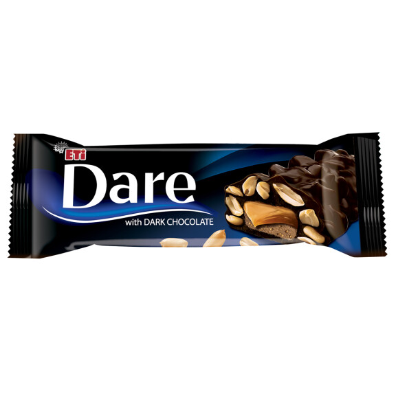 Dare - Baton Orzechowy W Ciemnej Czekoladzie - 45 G - DARE