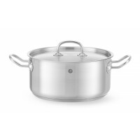 Garnek Niski Z Pokrywą Hendi 4,9L - HENDI
