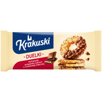 Krakuski Duelki Z Cukrem Z Czekoladą Mleczną 181G - Krakuski