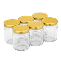 Słoik 135 Ml Z Zakrętką Fi 53 Komplet 6 Sztuk - ALTOM DESIGN
