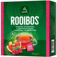 Astra Rooibos Z Maliną I Grapefruitem 60 Torebek Ekspresowych - Astra