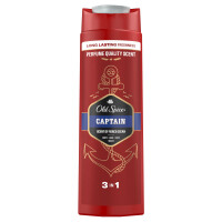 Old Spice Captain Męski Płyn Do Kąpieli, Żel Pod Prysznic I Szampon 3 W 1 400Ml - Old Spice