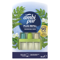 Ambi Pur 3Volution Wkład Do Elektrycznego Odświeżacza Powietrza Morning Dew, 20 Ml - Ambi Pur