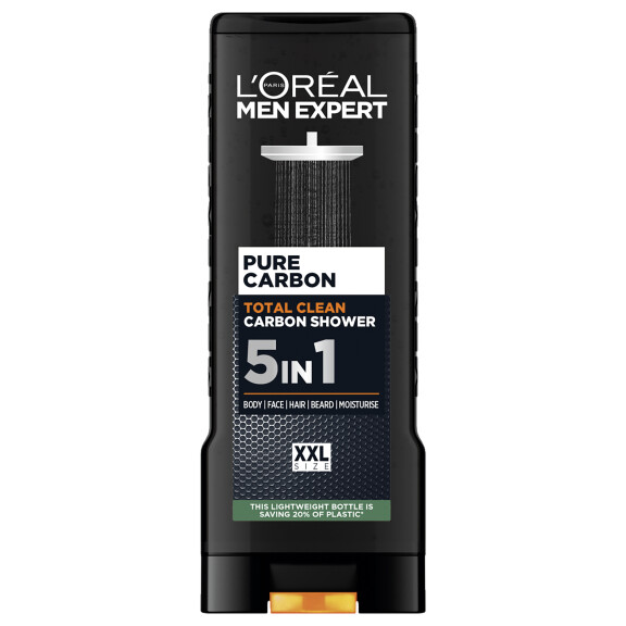 L'oréal Paris Men Expert Pure Carbon Total Clean Żel Pod Prysznic 400 Ml - L'Oréal Paris