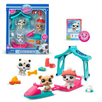 Littlest Pet Shop Zestaw Śnieżny Dzień Z 3 Figurkami - Littlest Pet Shop