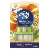 Ambi Pur Wkład Do Elektrycznego Odświeżacza Powietrza Ambi Pur Lenor Citrus&White Verbena,20Ml - Ambi Pur