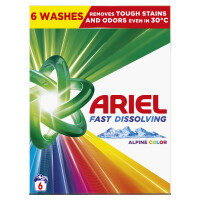 Ariel Fast Dissolving Alpine Color Proszek Do Prania 330G, 6 Prań - Ariel
