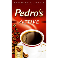 Kawa Mielona Pedro's Active 250G Vac - PEDRO'S