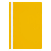 Skoroszyt A4 Pp X 10 Sztuk Żółty - PANTA PLAST