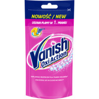 Vanish Oxi Action Pink Odplamiacz Do Kolorowych I Białych Tkanin W Płynie 100Ml - Vanish