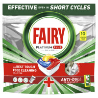 Fairy Platinum Plus All In One Yellow Kapsułki Do Zmywarek 10 Szt. 155 G - Fairy