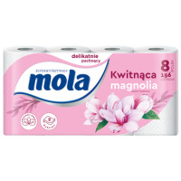 Mola Papier Toaletowy Kwitnąca Magnolia 8 Rolek - Mola