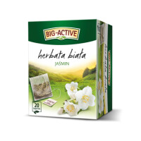 Big-Active Herbata Biała Z Jaśminem (20 Torebek X 1,5G) 30G - Big Active
