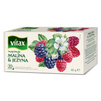 Herbata Vitax Inspiracje Malina & Jeżyna 20S - VITAX