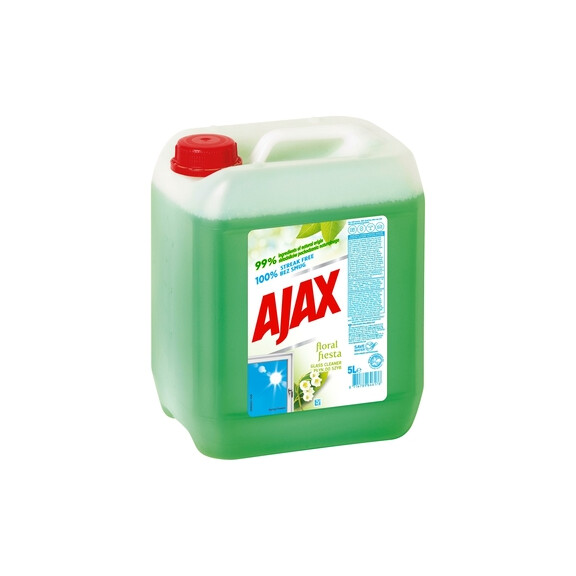 Ajax Floral Fiesta Płyn Do Szyb Konwalie 5 L - Ajax
