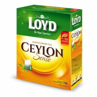 Loyd Ceylon Sense Z Esencją Herbaty – 100 Torebek (Dwukomorowa)200G - LOYD