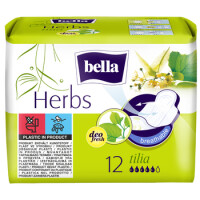 Podpaski Bella Herbs Z Kwiatem Lipy 12 Szt. - BELLA