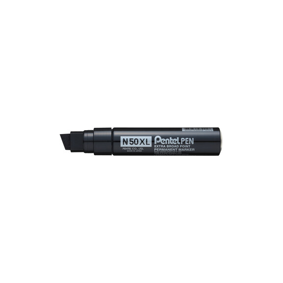 Pentel Extra Gruby Marker Ze Ściętą Końcówką N50Xl - Czarny X 1 - PENTEL