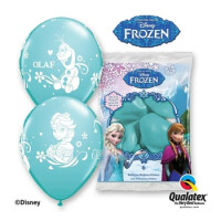 Balony 11 Cali Z Nadr. Frozen 2, 6 Szt. - QUALATEX