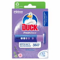 Duck Fresh Discs Lavender - Żelowy Krążek Do Toalety O Zapachu Lawendowym, Urządzenie 36Ml - Duck