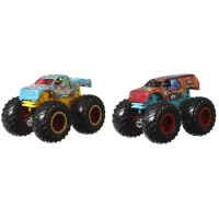 Hot Wheels Monster Trucks Dwupak Pojazdów W Skali 1:64 Asortyment Fyj64 - Hot Wheels
