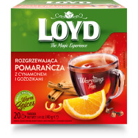 Loyd Herbatka Rozgrzewająca Pomarańcza & Cynamon (20X2G) - LOYD